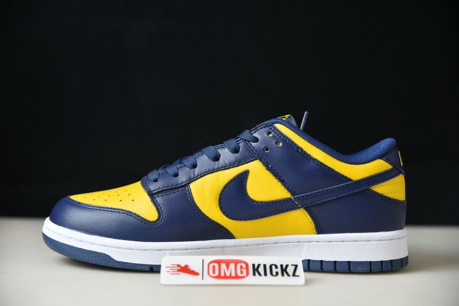 nike sb dunk low “michigan” dd1391-700