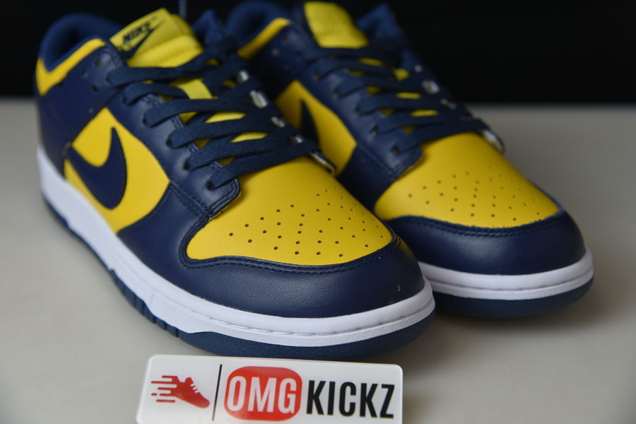 nike sb dunk low “michigan” dd1391-700