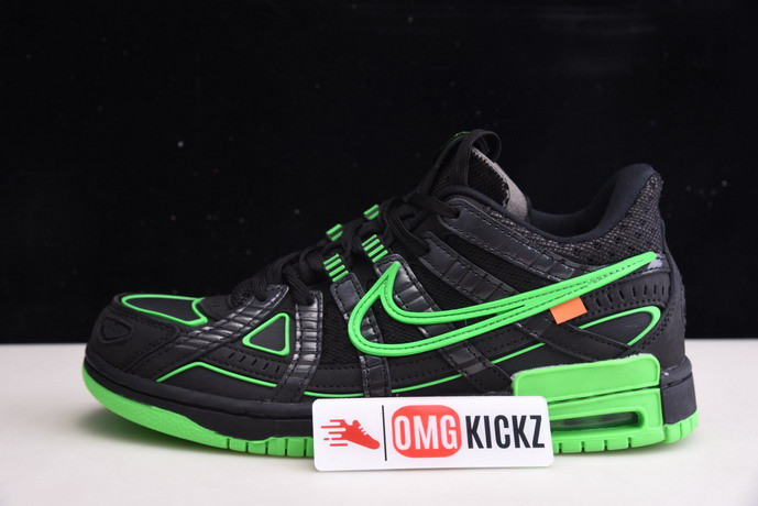 of nike air rubber dunk “”green strike“ cu6015-001