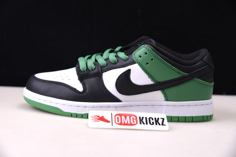 nike sb dunk low “classic green” bq6817-302