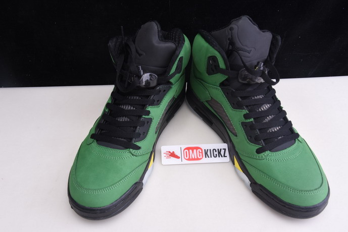 air jordan 5 oregon ducks ck6631-307
