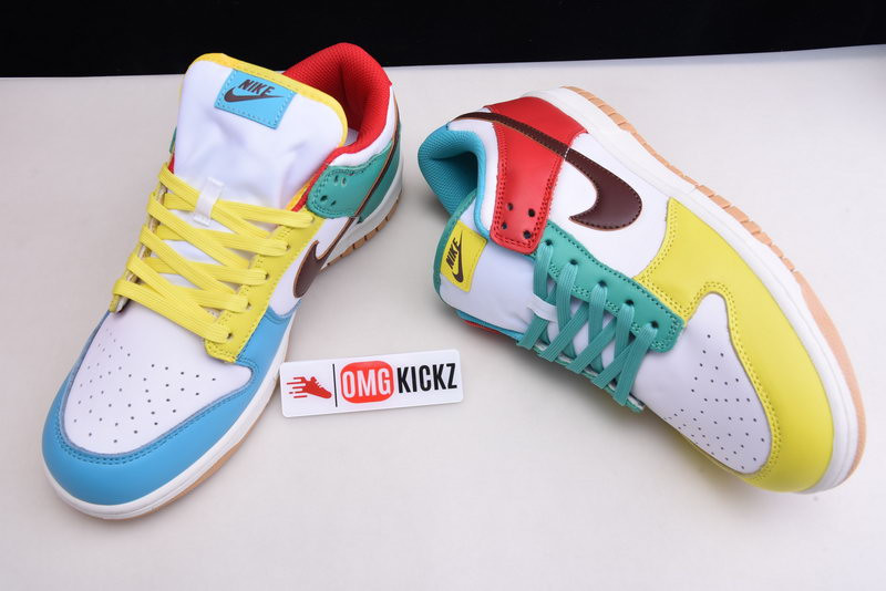 nike dunk low free 99 white dh0952-100