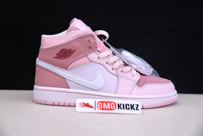 air jordan 1 mid air “digital pink” cw5379-600
