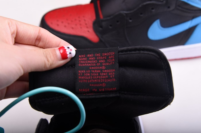 air jordan 1 unc to chicago cd0461-046