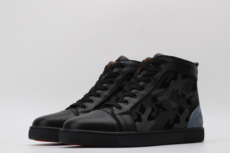 chian louin high top sneaker