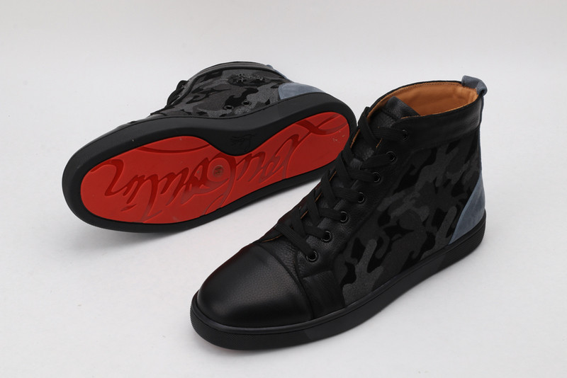 chian louin high top sneaker