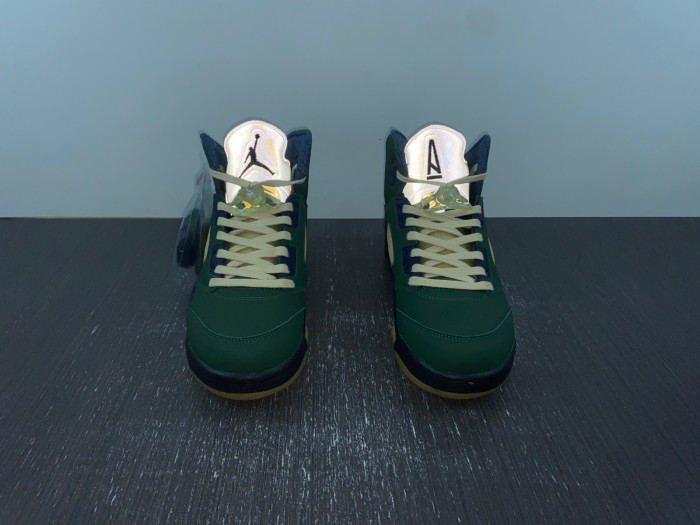 Air Jordan 5 "Navy Green”