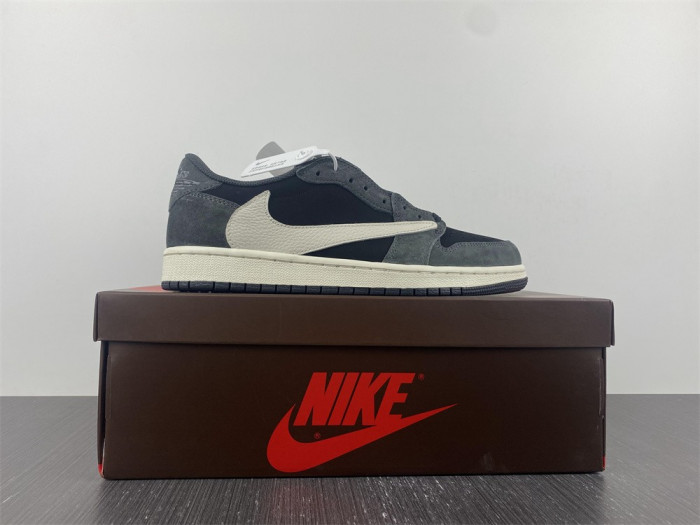 Travis Scott x Air Jordan 1 Low OG “Black/Phantom”