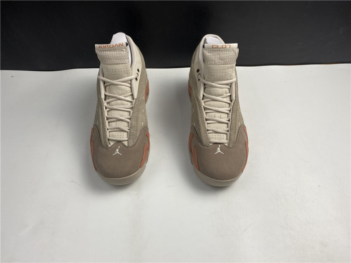 Clot Air Jordan 14 Low Sepia Stone DC9857-200