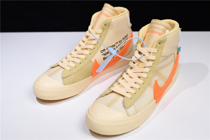 OFW Nike Blazer Studio Mid Pale Vanilla AA3832-700