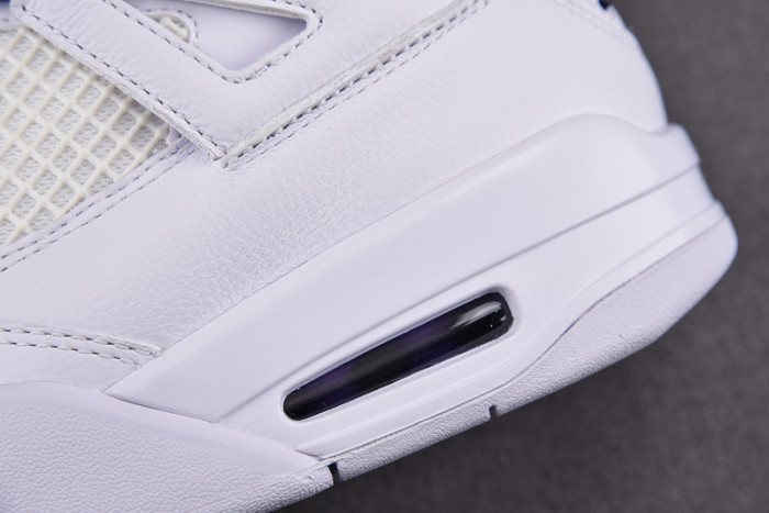 Air Jordan 4 Retro “Pure Money” white purple CT8527-115