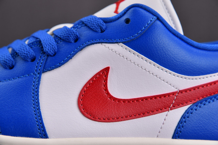 Jordan 1 Low Sport Blue Gym Red (Women