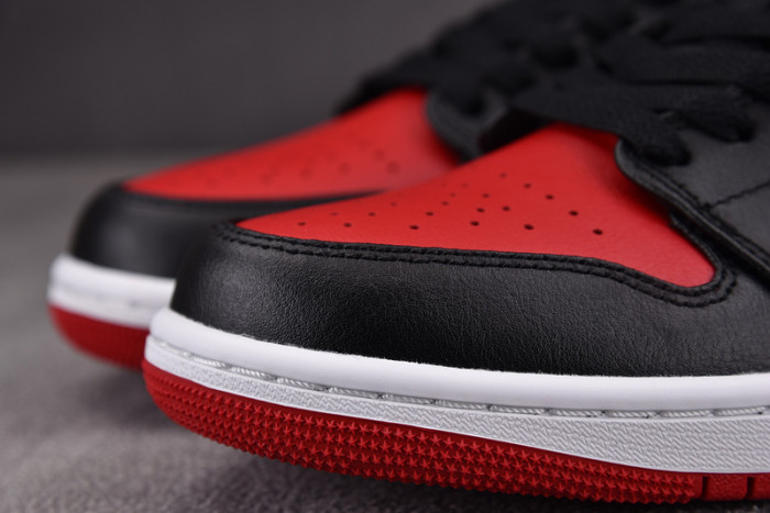 AIR JORDAN 1 LOW BRED TOE 553558-161