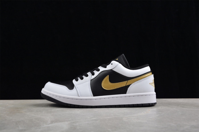 AIR JORDAN 1 LOW “GOLD SWOOSH” 553558-172