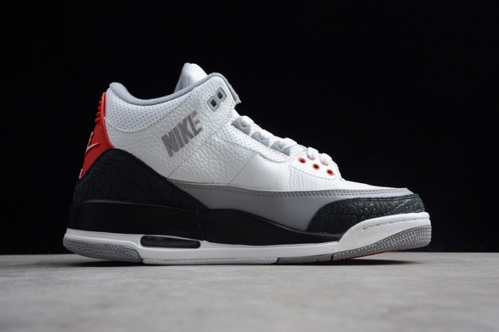 Air Jordan 3 Retro NRG Tinker Fire Red mens AQ3835-160