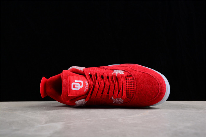 Jordan 4 Retro Oklahoma Sooners PE SU18 MNJDLS 731 LN3