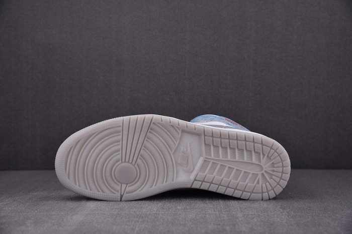 Jordan 1 Mid French Blue Fire Red DN3706-401