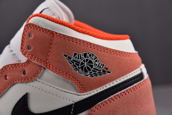 AIR JORDAN 1 MID GS “ORANGE SUEDE” DV1336-800