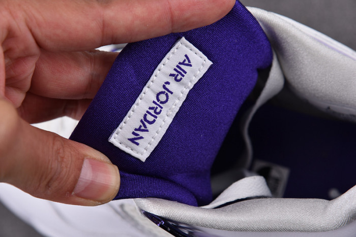 Air Jordan 4 Retro “Pure Money” white purple CT8527-115