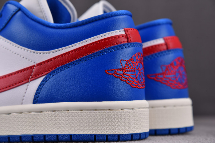 Jordan 1 Low Sport Blue Gym Red (Women