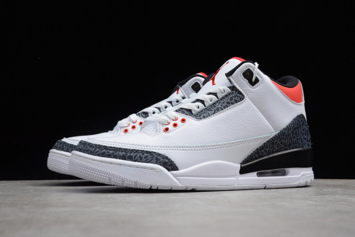 Air Jordan 3 Retro Denim "Fire Red" CZ6431-100