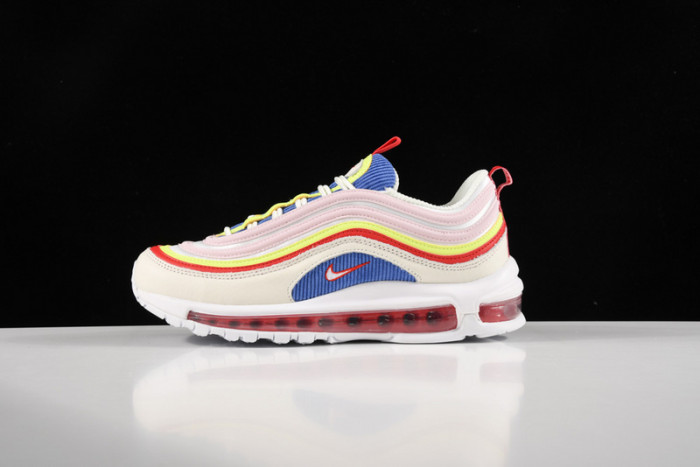 Nike Air Max 97 SE “Corduroy” Sail/Volt Glow/Arctic Pink AQ4137-101