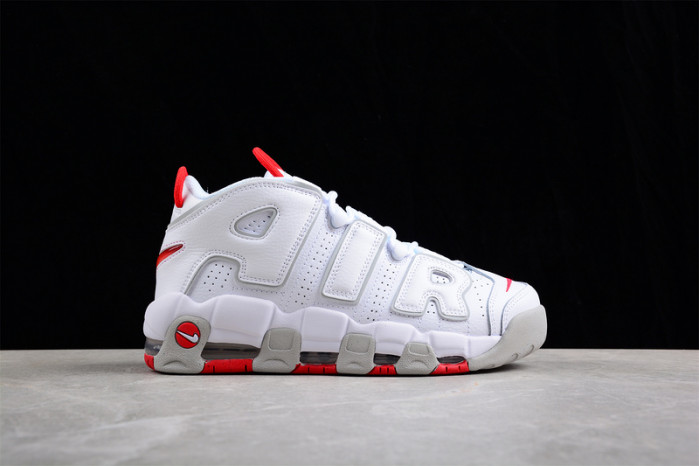 NIKE AIR MORE UPTEMPO WHITE RED DX8965-100