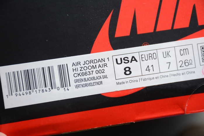 Jordan 1 Retro High Zoom Zen Green CK6637-002