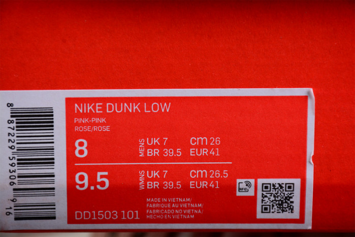 Nike Dunk Low Pink Oxford (W) DD1503-601