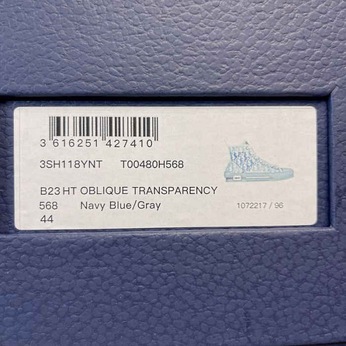 B23 OBLIQUE HIGH low SNEAKERS T00480H092