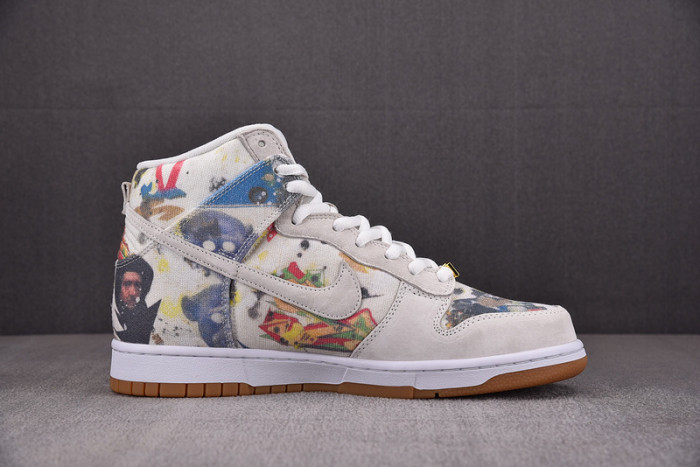 nike sb dunk high S*p*e rammellzee fd8779-100
