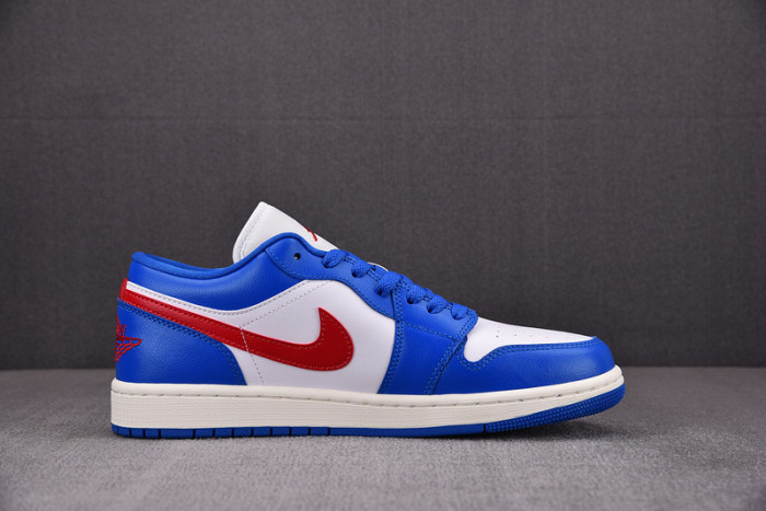 Jordan 1 Low Sport Blue Gym Red (Women
