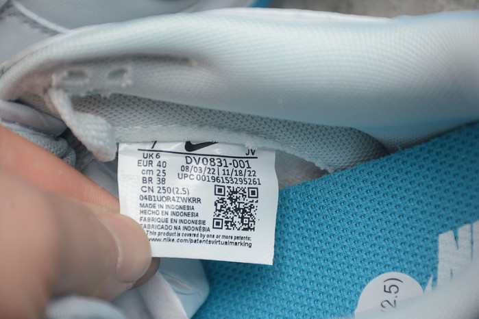 Nike Dunk Low Retro Pure Platinum Blue Lightning DV0831-001