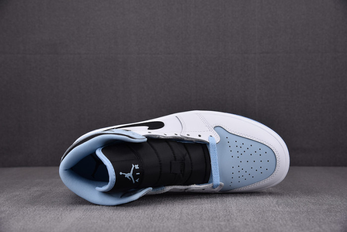Air Jordan 1 Mid White Blue Black DV1308-104