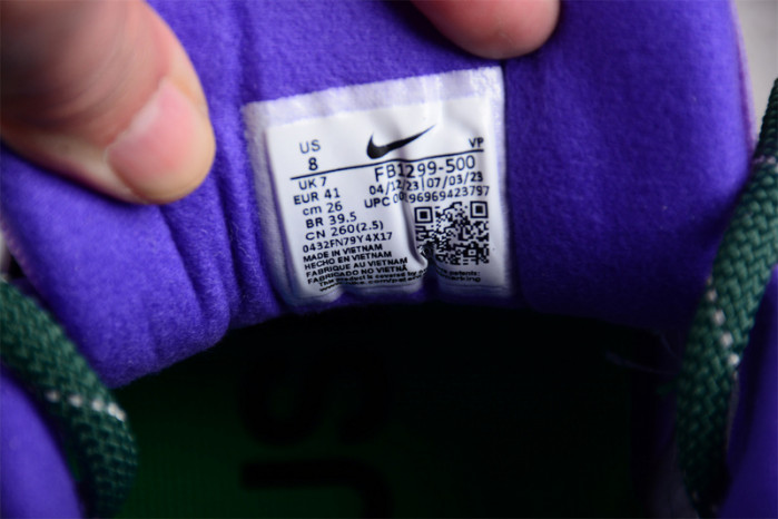 AMBUSH X NIKE AIR MORE UPTEMPO LOW LILAC FB1299-500