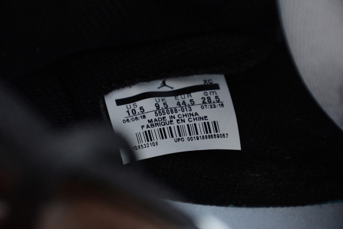 Air Jordan 1 Retro High OG Shadow Black Grey 555088-013