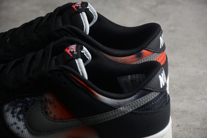 Nike Dunk Low Graffiti Black Red DM0108-001