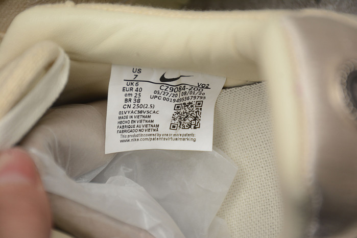 NIKE AIR FORCE 1 LOW STUSSY FOSSIL CZ9084-200