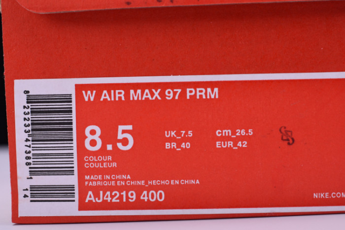 NIKE womens AIR MAX 97 921733-004