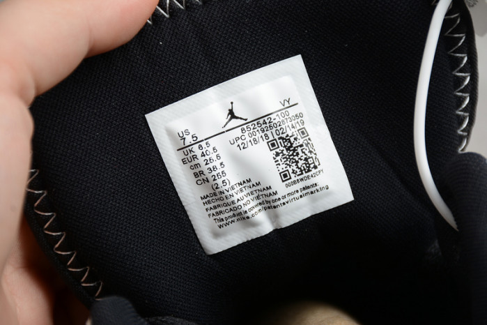 Air Jordan 1 Mid SE Union Black Toe 852542-100