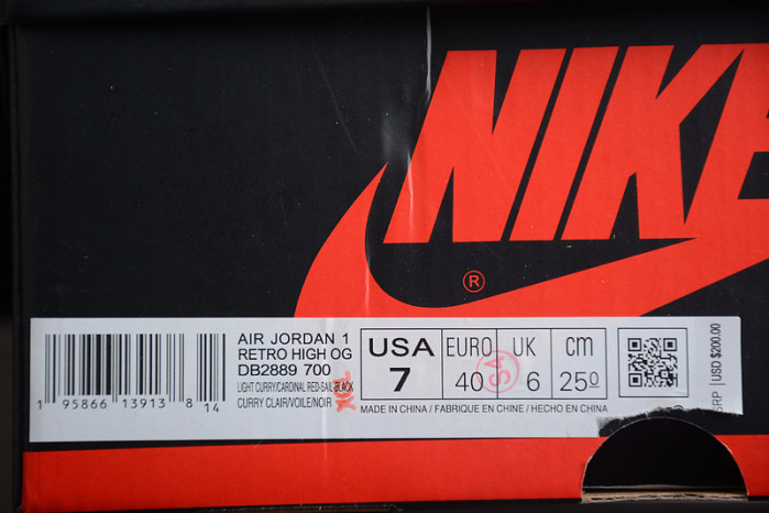 Jordan 1 High Element Gore-Tex Light Curry DB2889-700