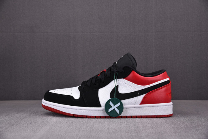 Jordan 1 Low Black Toe 553558-116
