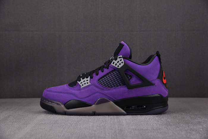 Travis Scott x Air Jordan 4 Retro Purple