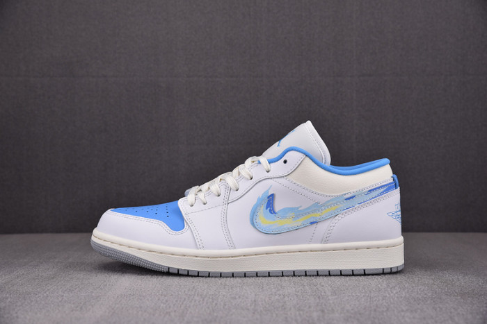 Jordan 1 Low SE Just Skate University Blue (Women''s) FJ7219-441