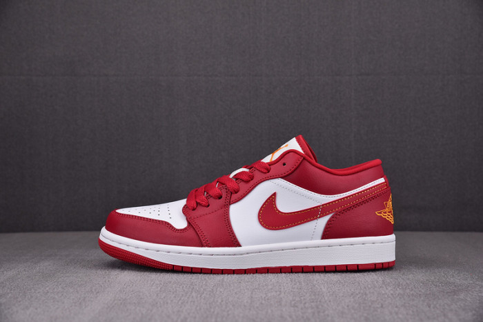AIR JORDAN 1 LOW ''CARDINAL RED'' 553558-607