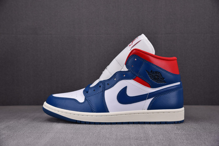 Air Jordan 1 Mid ''French Blue'' BQ6472-146
