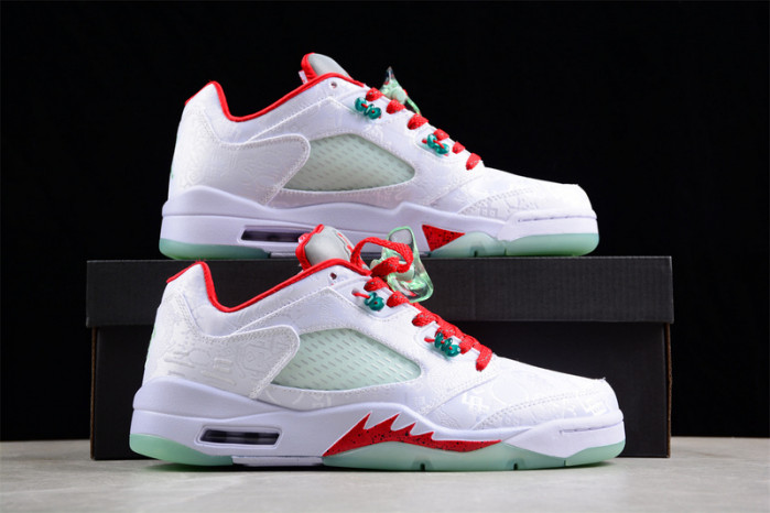 CLOT X AIR JORDAN 5 LOW “WHITE SILK” 1551183
