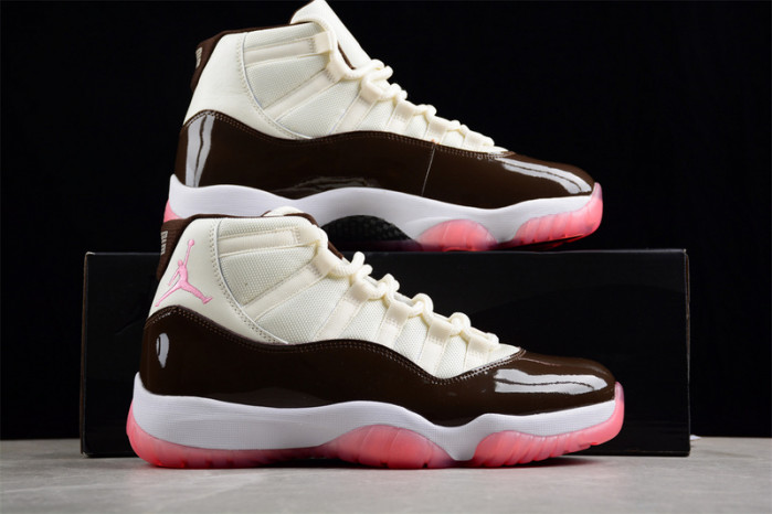 AIR JORDAN 11 NEAPOLITAN BLACK BROWN PINK WHITE CT8012-126