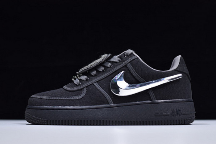Travis Scott Nike Air Force 1 BLACK AQ4211-001