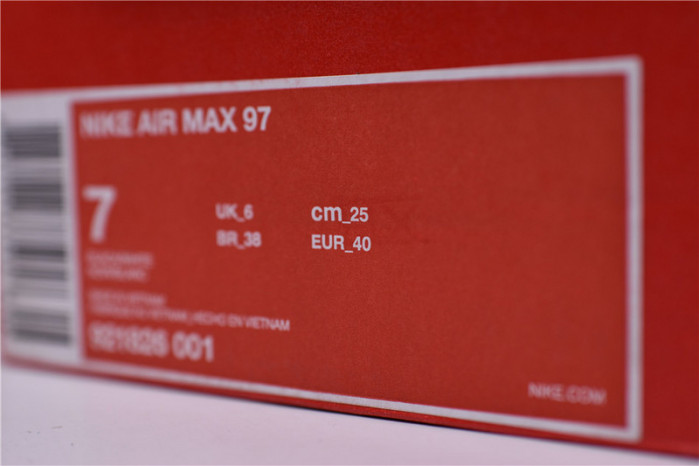 NIKE AIR MAX 97 og black/white 921826-001